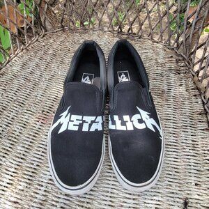 Vans Metallica Slip Ons
